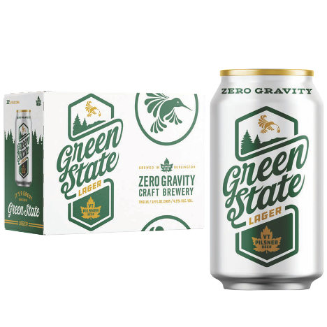 Zero Gravity Green State Lager 12 Pack Cans
